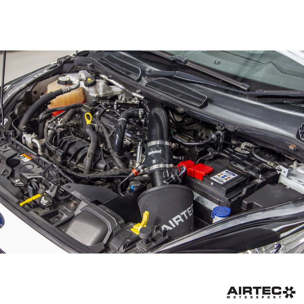 AIRTEC Motorsport RS-Style 76mm Top Induction Pipe for Fiesta